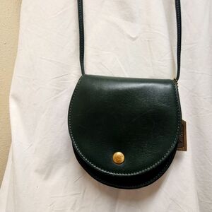 Green Vtg Coach Belt Bag superb! 4857